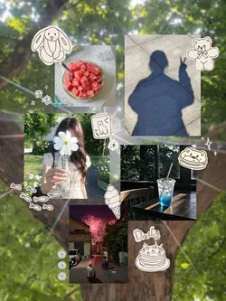 夏のかけら｜コラージュ涂鸦✨📷