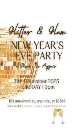 NEW YEAR INVITATION
