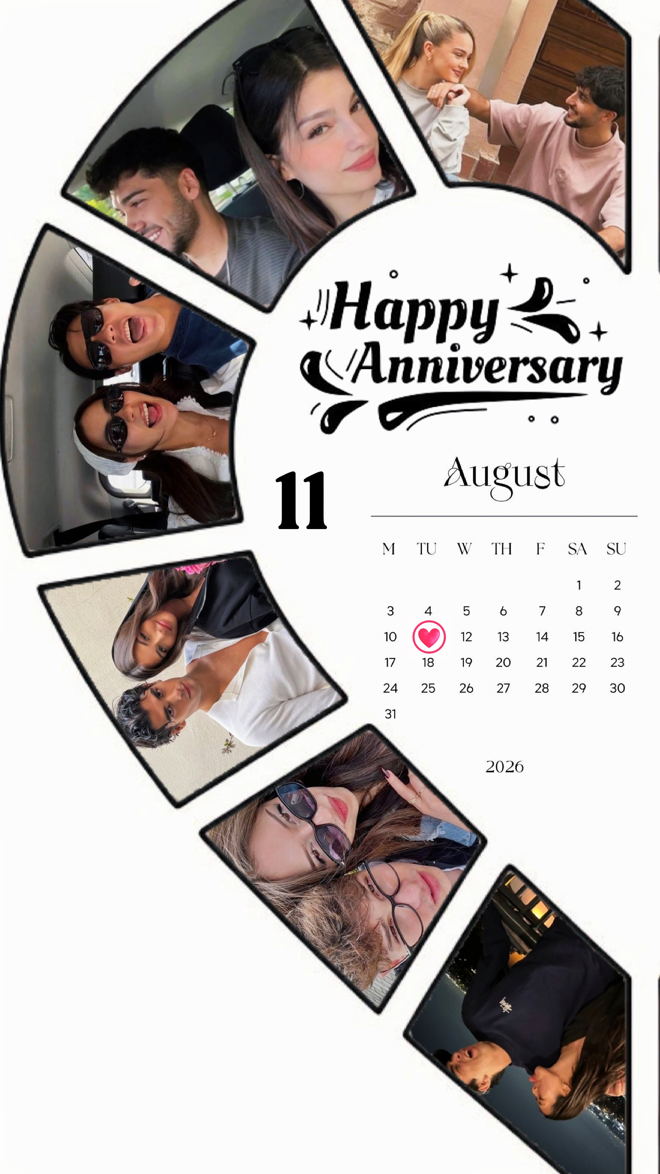 Feliz aniversario 