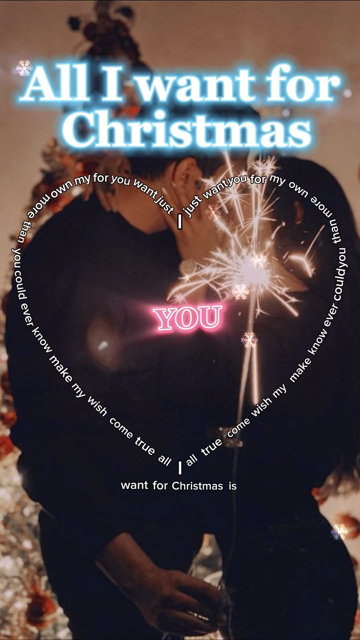 All I want for 🎄