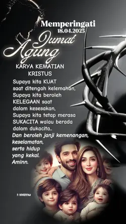 Selamat Jumat Agung.