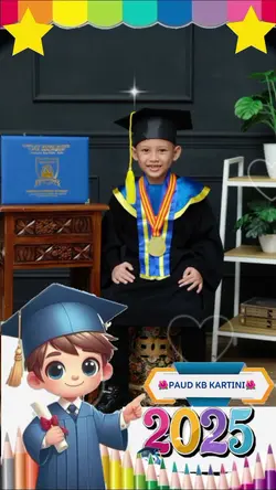 twibbon wisuda anak