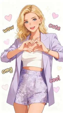 doodle cute anime