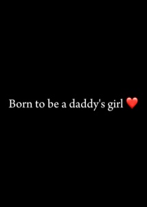 La fille de papa 💔
