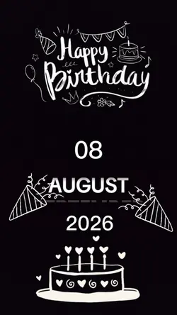 Birthday 08 august