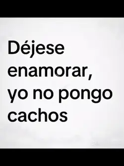 déjese enamorar, yo