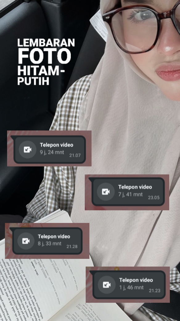 hitam ng Lembaran Foto