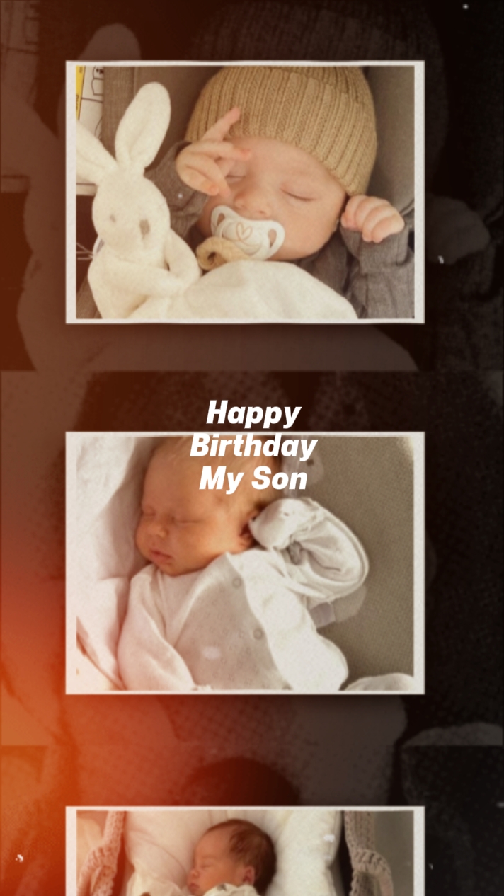 Feliz aniversário meu filho