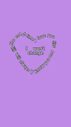 I love you