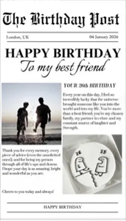 Birthday Article