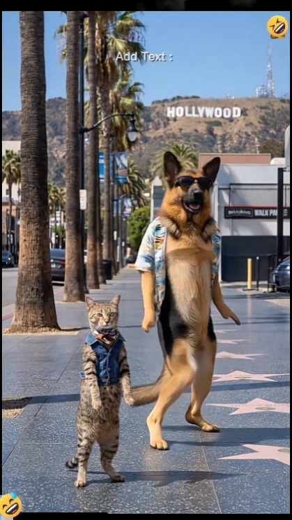 Chien drôle
