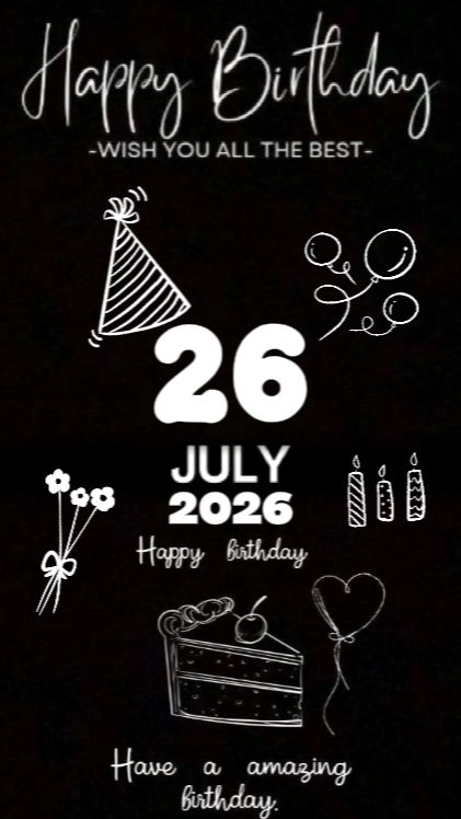 happy birthday 