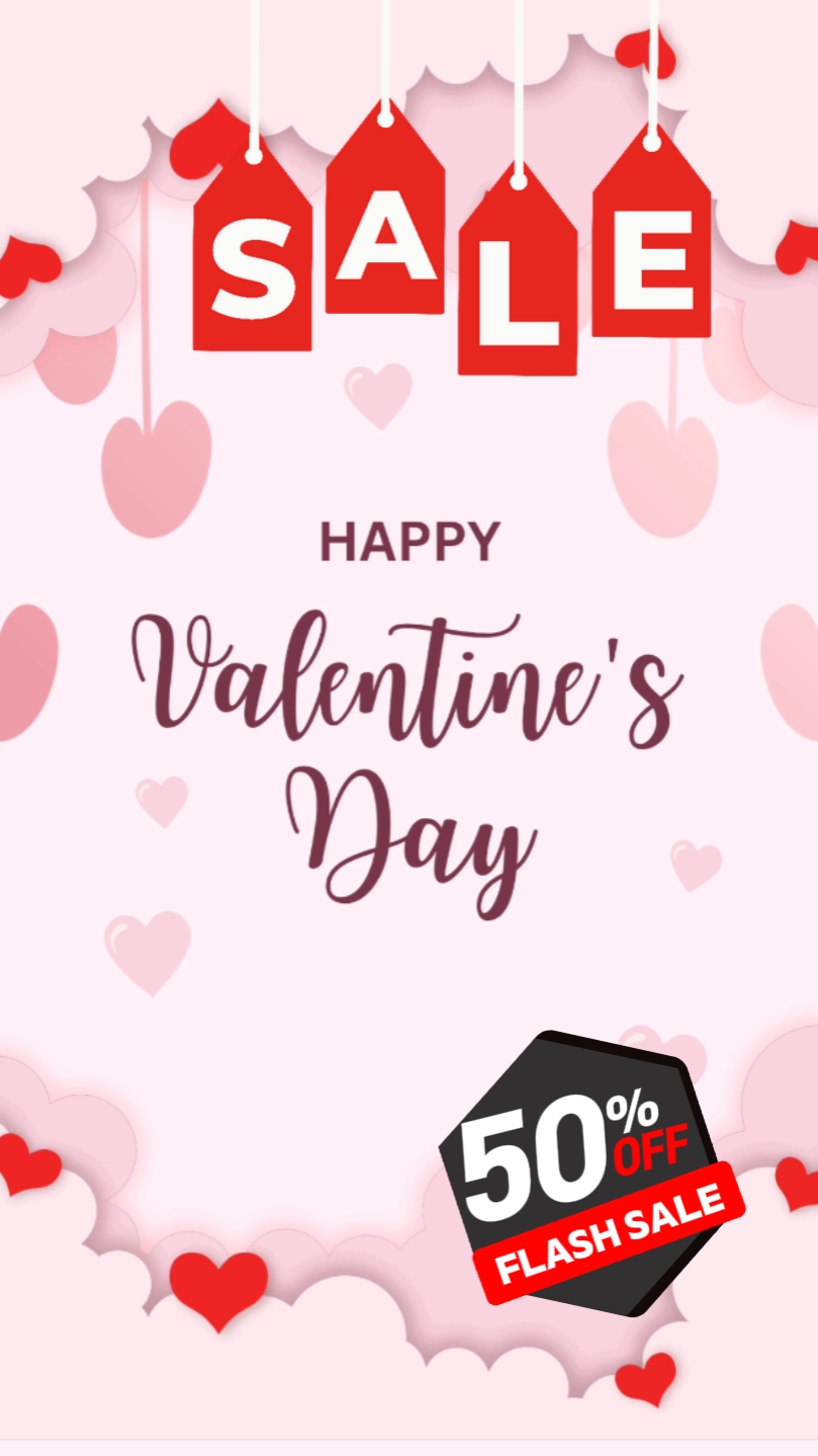 Vente de la Saint-Valentin