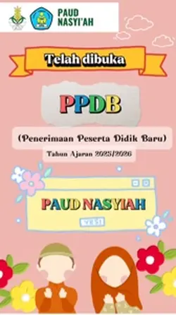 PPDB SEKOLAH PAUD TK