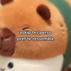 mes personnalité pre