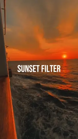 Sunset filter🌅