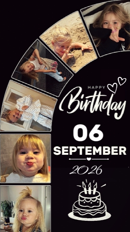 birthday gril 6 SEPT