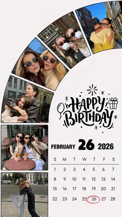 BIRTHDAY 26 FEBRUARY