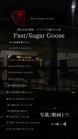 Fast/Sugar Goose