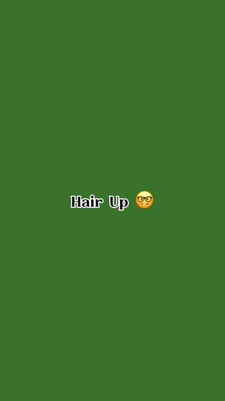 hair up