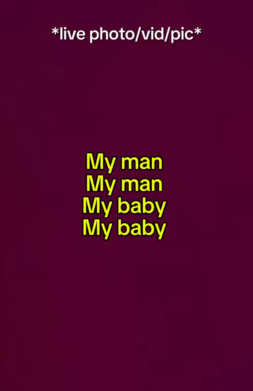 My man my man 