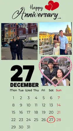 Anniv 27 DECEMBER 