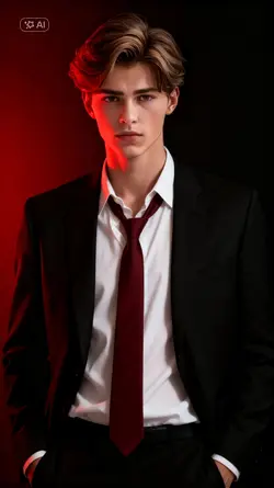 Black red background