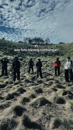 trend foto rombongan