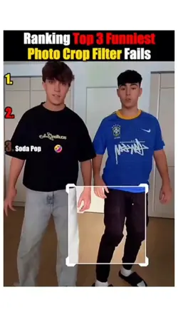 Photo crop filter