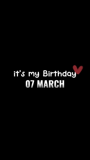 CUMPLEAÑOS 7 DE MARZO