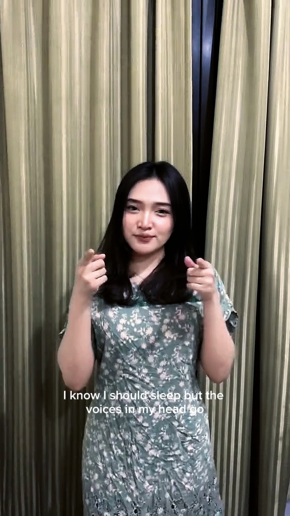 aku tahu aku tidur nyenyak