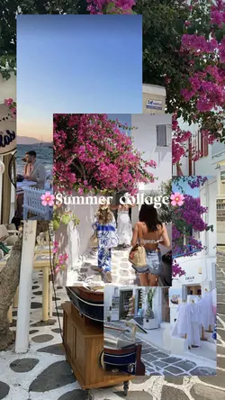 🌸 summer collage 🌸
