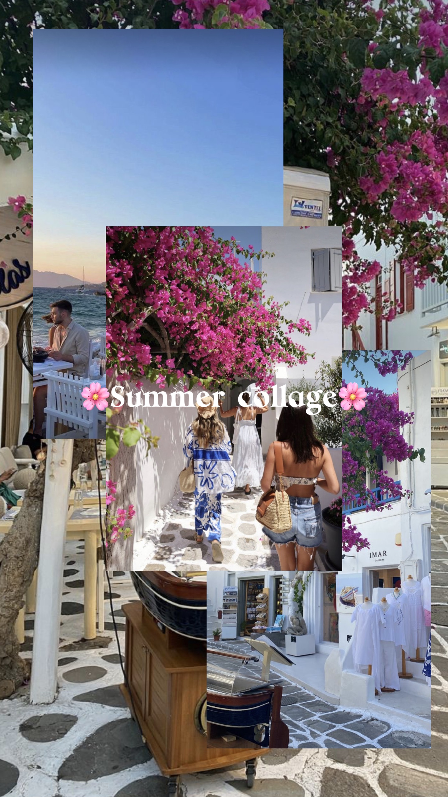 🌸 collage d'été 🌸