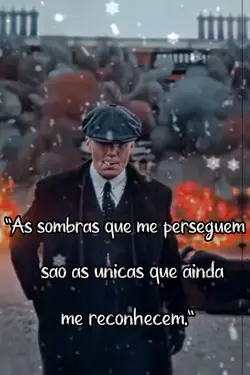 "Reflexão sombria.