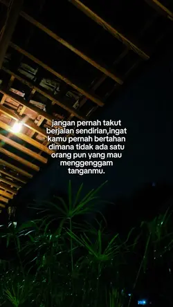 Jangan pernah takut