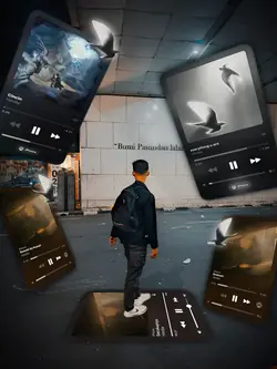 trend spotify 3d