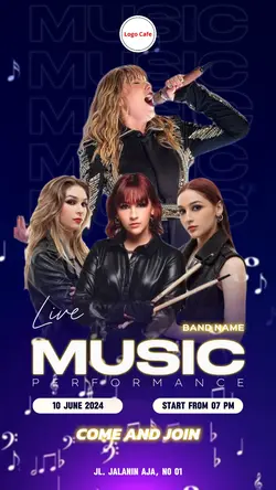 Live music A4