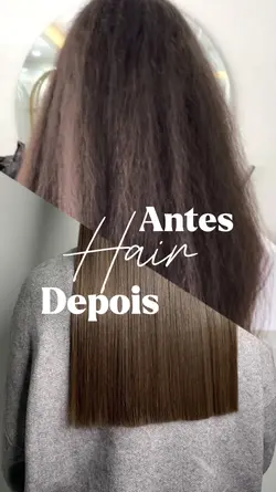 Antes e Depois Hair 