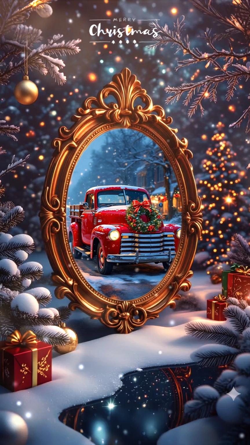 Coche de Navidad