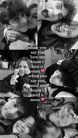 when you say u love 