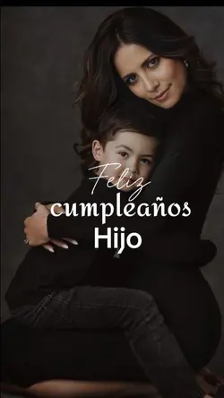 Feliz cumple hijo