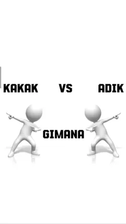 kakak vs adik gimana