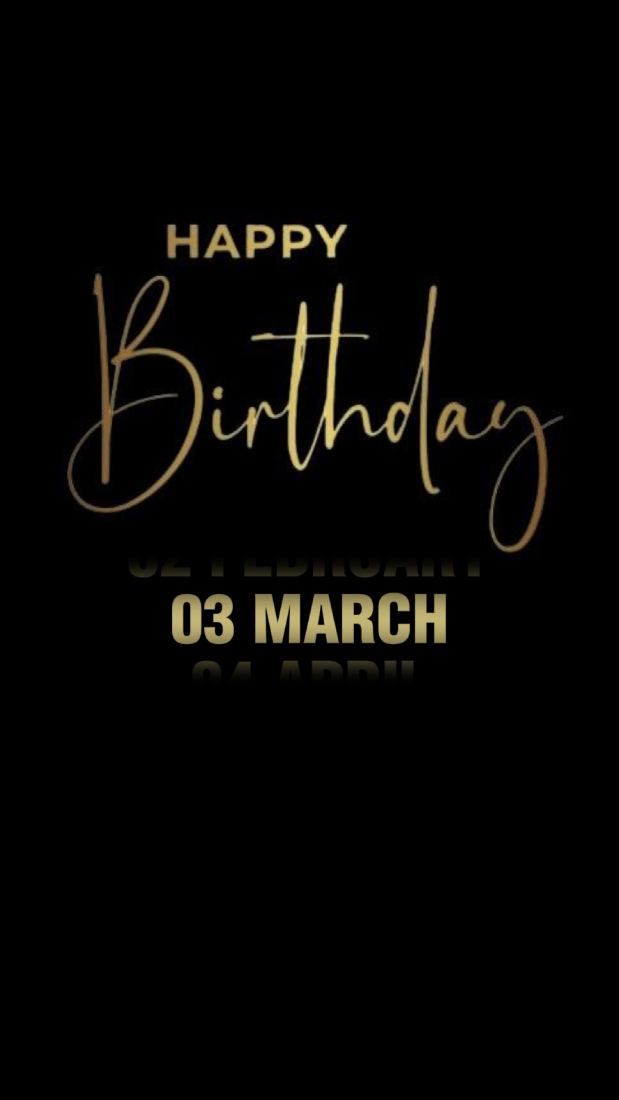 CUMPLEAÑOS 03 DE MARZO