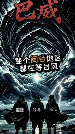 整个闽台都在等台风