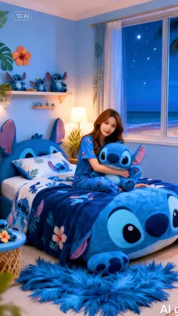 Stitch Bedroom 