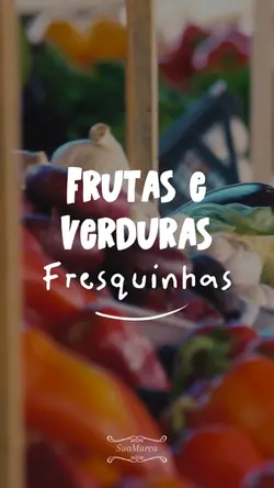 Frutas e verduras 🍅