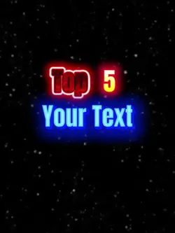 Your Top 5 Text ....