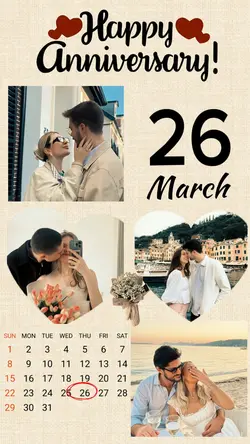 Anniversary 26 March