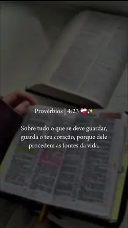 Provérbios 4:23 🩷