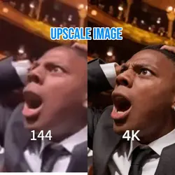 Upscale image 